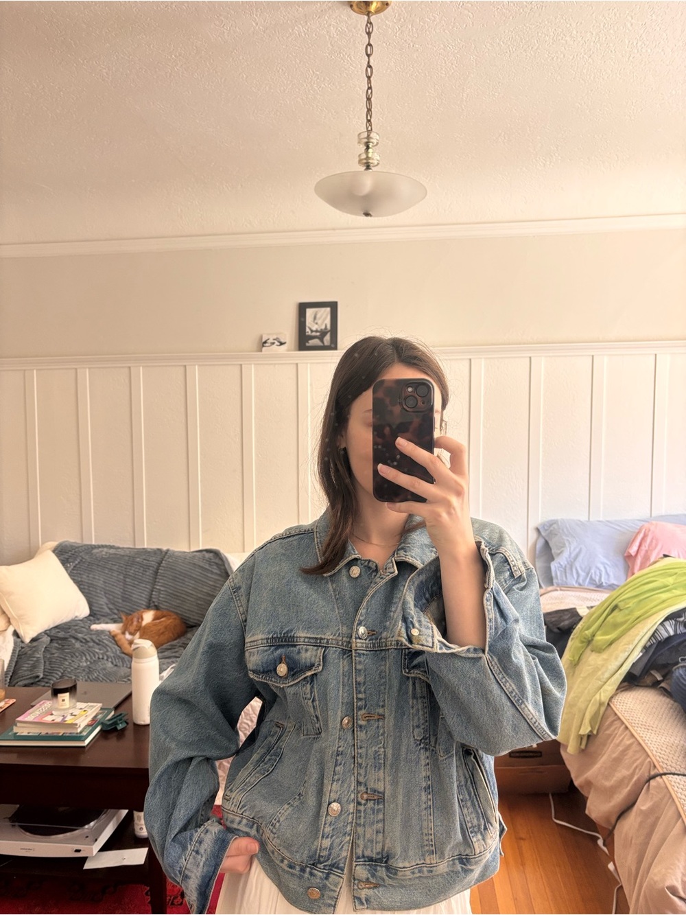 Classic Blue Denim Jacket - Casual Women’s Jean Coat